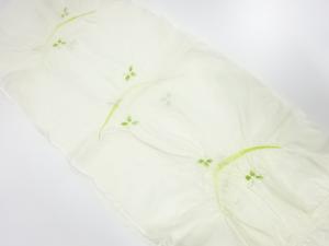 未使用品　正絹　絽　絞り　夏用帯揚げ